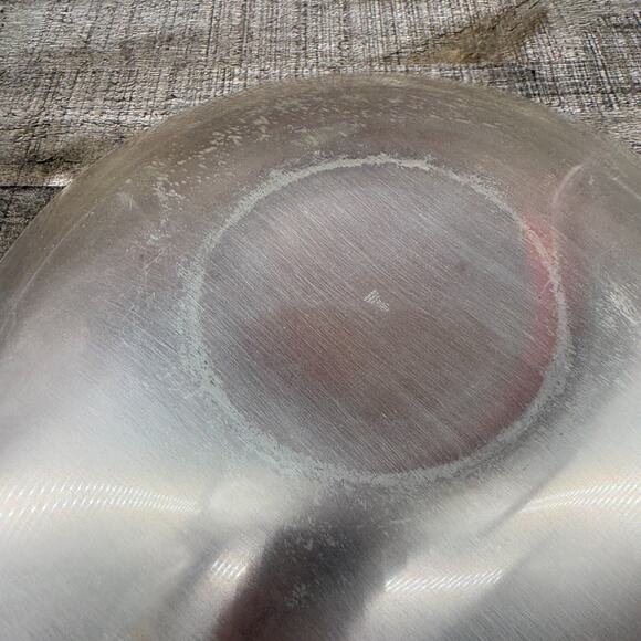 Vintage MCM Metal Serving Tray Dinner Plate - Picture 9 of 9